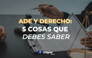 ADE Y DERECHO